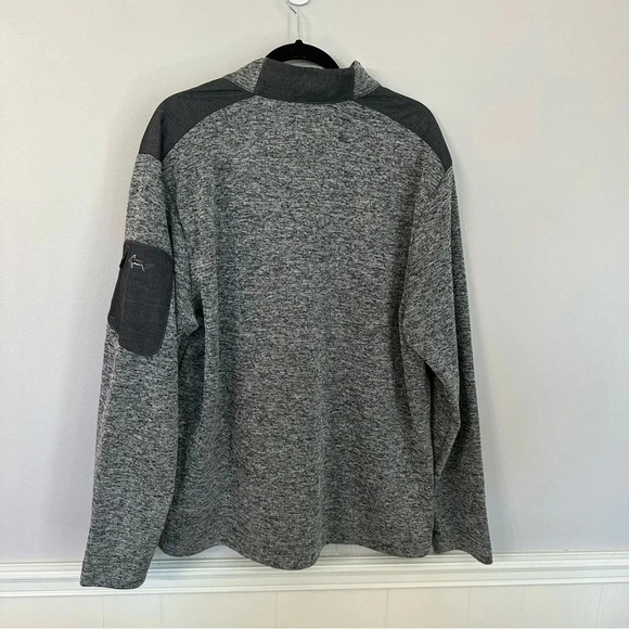 Greg Norman Men's Golf Performance Long Sleeve 1/4 Button Up Sweater Sz XL GUC - Picture 9 of 9
